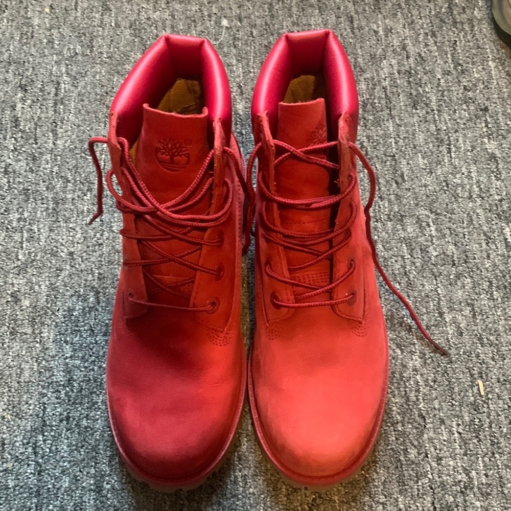 I got them as a gift in wrong size and wore them one time. Completely new!